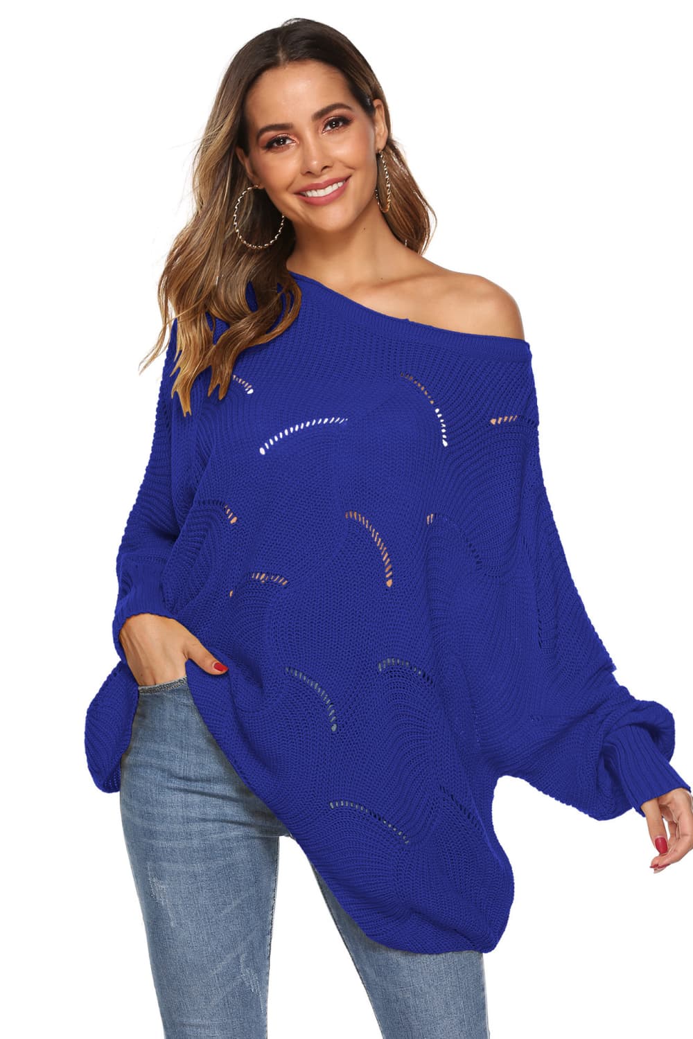 To the Nines Sweater- 6 Colors (Black, Royal Blue, Pink, White, Banana, Gray)