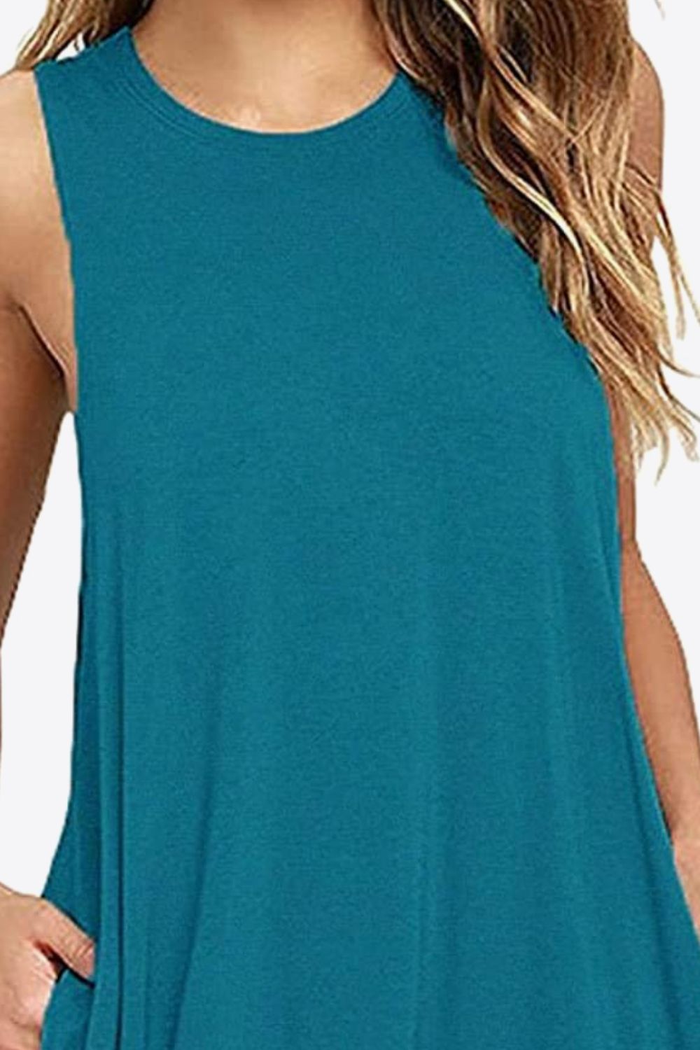Simple Breeze Dress- 6 Colors (Black, Pastel Blue, Aqua, Army Green, Wine, Turquoise)