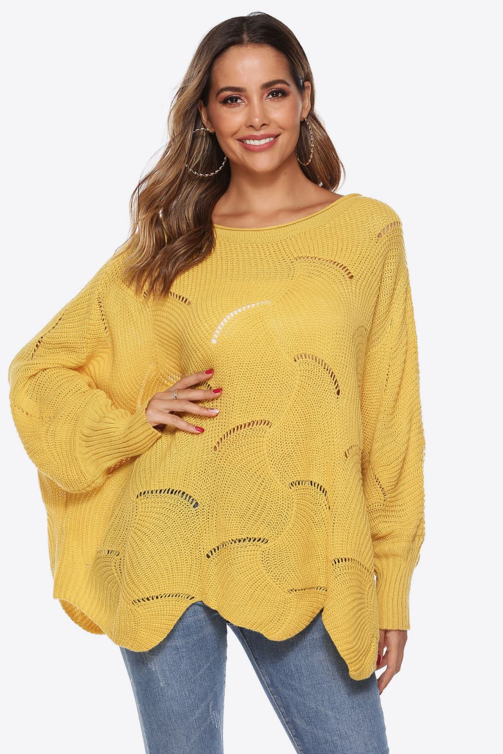 To the Nines Sweater- 6 Colors (Black, Royal Blue, Pink, White, Banana, Gray)