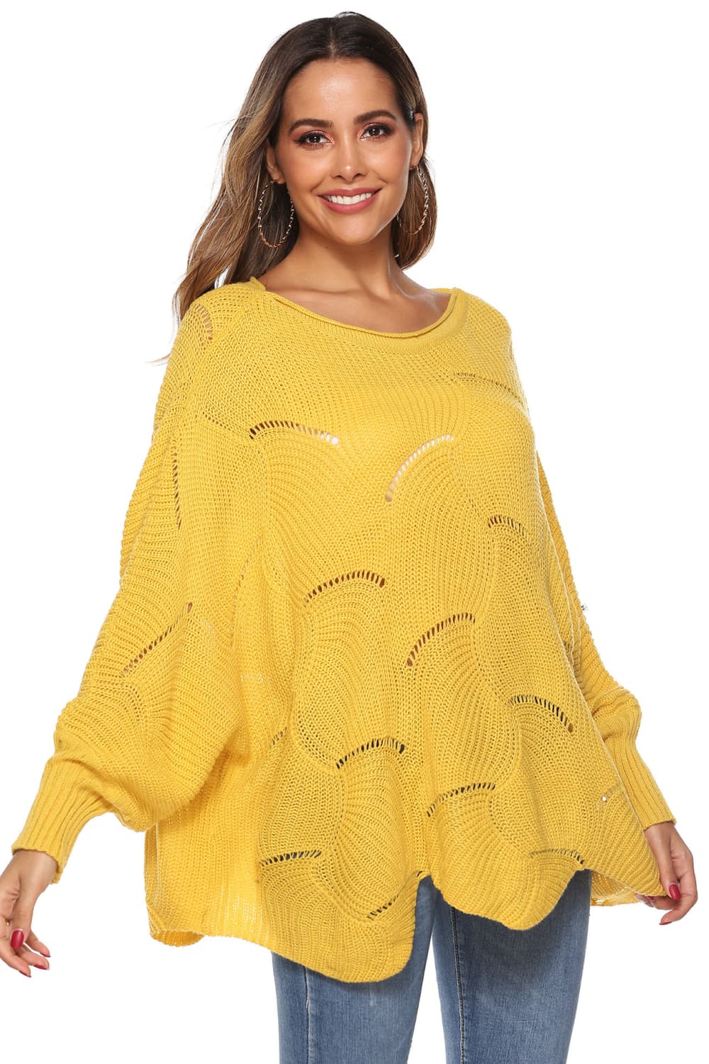 To the Nines Sweater- 6 Colors (Black, Royal Blue, Pink, White, Banana, Gray)