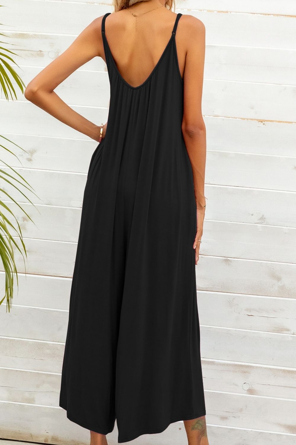 The Simple Days Jumpsuit- 2 Colors (Black, Periwinkle)
