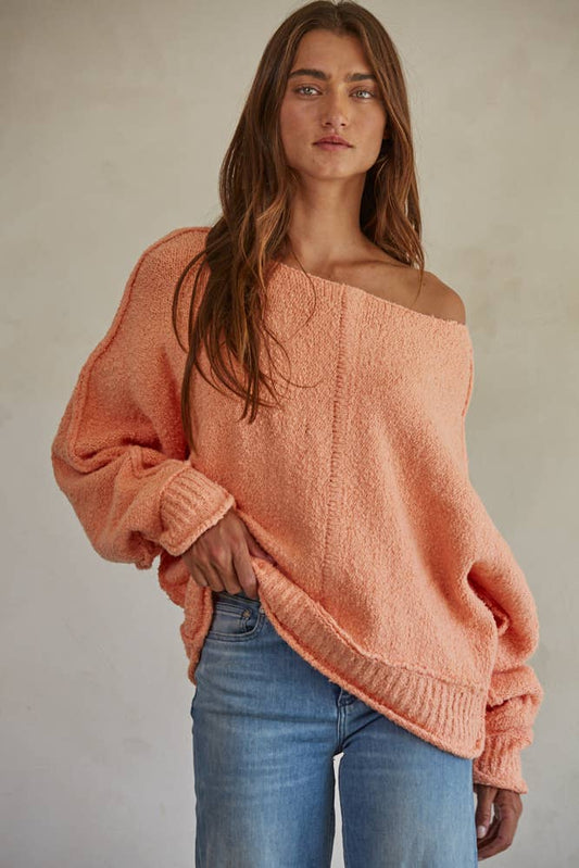 Free Cove Sweater - Island Coral