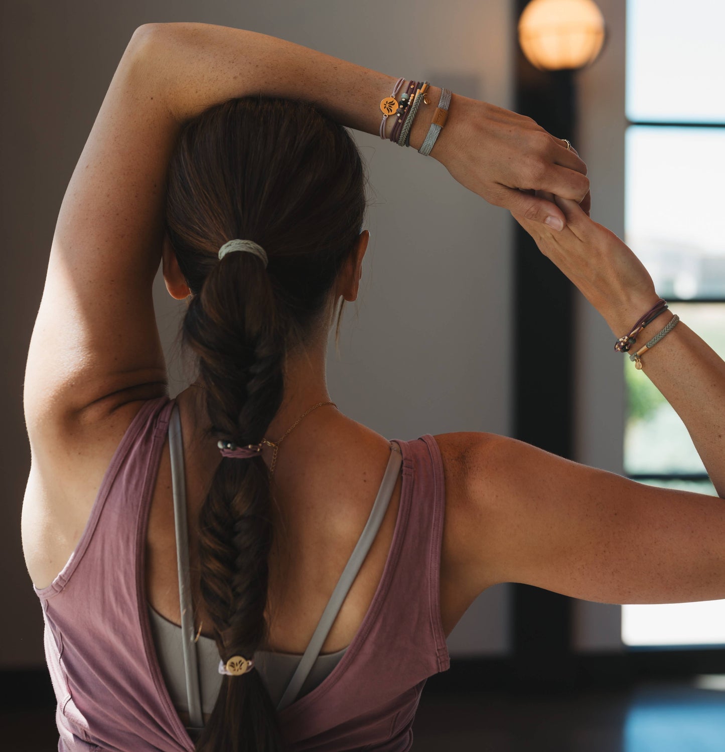 Breathe: K'lani hair tie & bracelets
