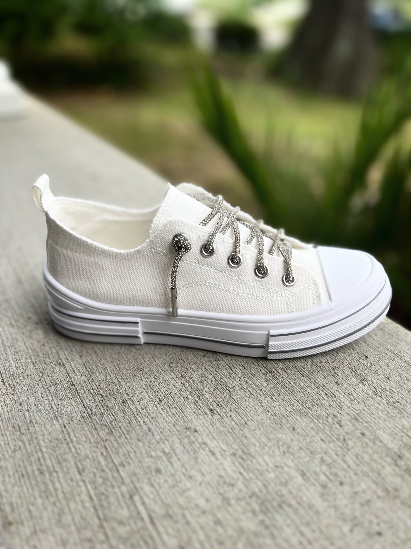 Hometown Honey Sneakers- White