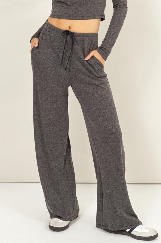 Knit Pants- Black