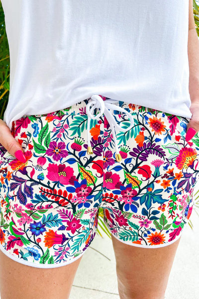 Everyday Lounge Shorts- Fiesta Floral