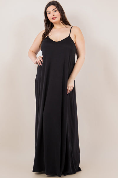 Brami Maxi Dress- Black