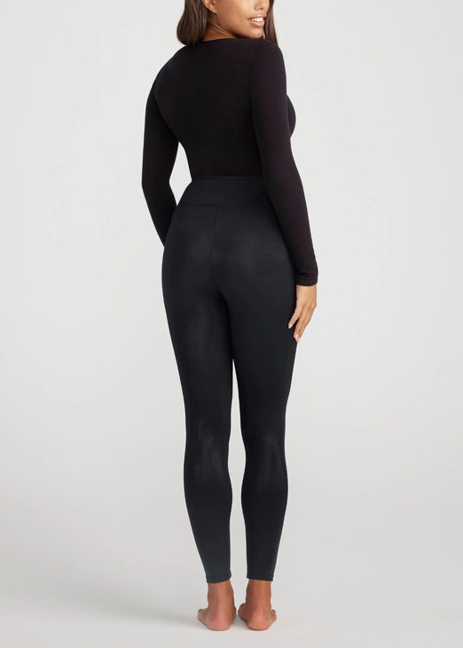 Elektra Coated Shaping Legging- Black YT576