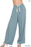 Minimal Must Wide Leg Pants- Rich Bitch Blue