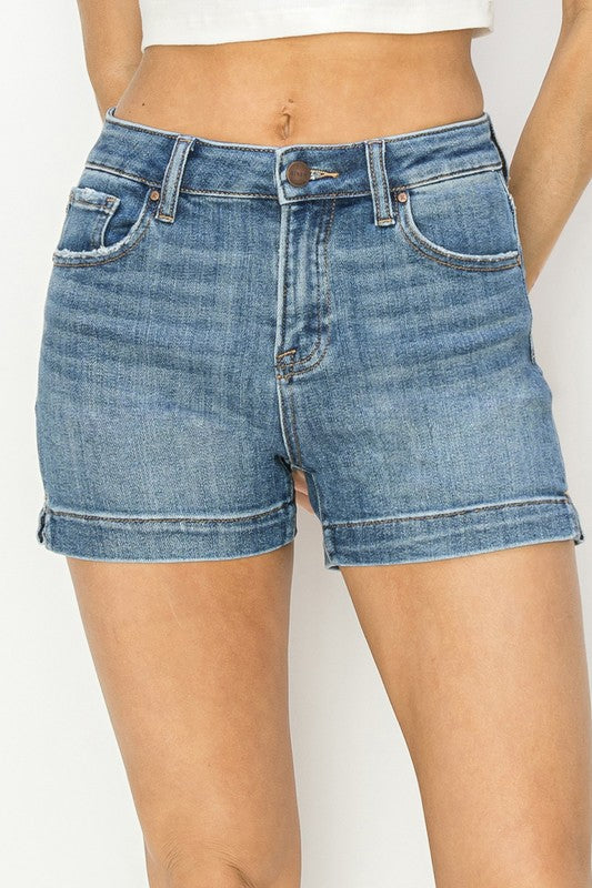 Risen Basic Babe Denim Shorts