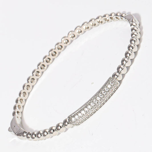 Prenup Dangle Bracelet- Platinum Problems Silver