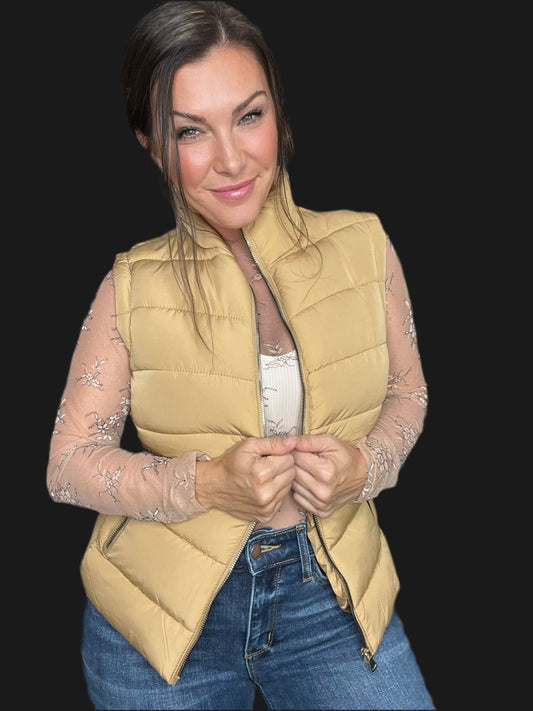 Zip Up Vest with Pockets