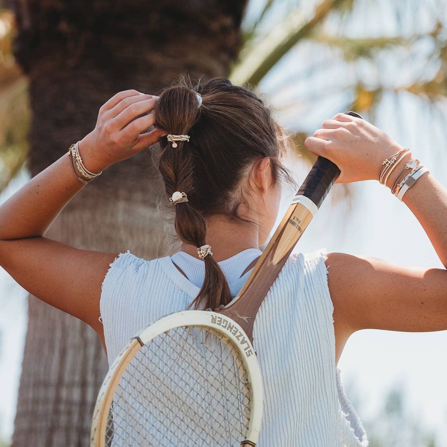 Rise: K'lani hair tie & bracelets