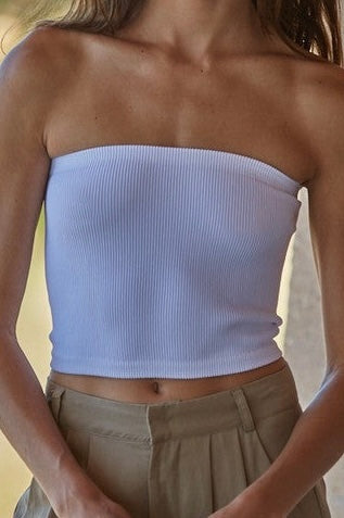Sunkissed Queen Tube Top- White