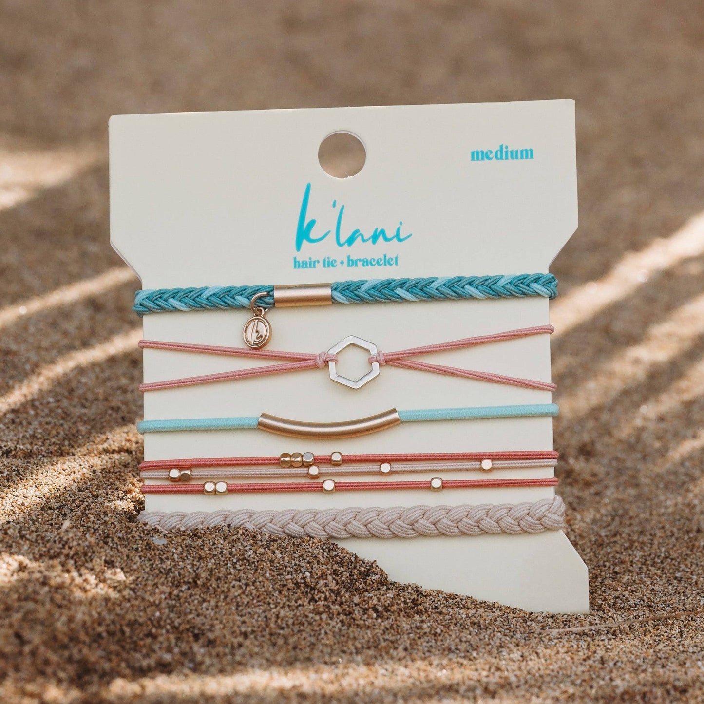 Live: K'lani hair tie & bracelets