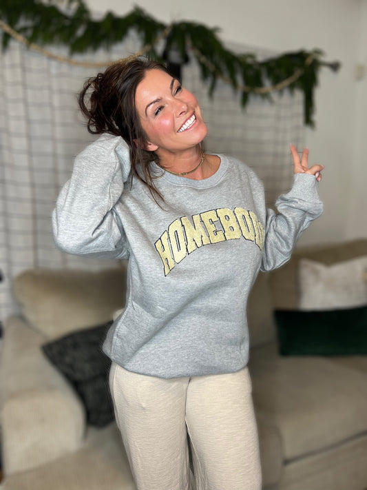 Homebody Embroidered Sweatshirt