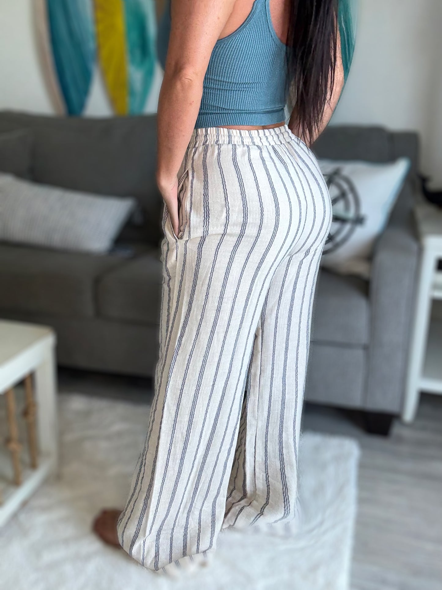 Sailor Stripe Cabana Pants s4567