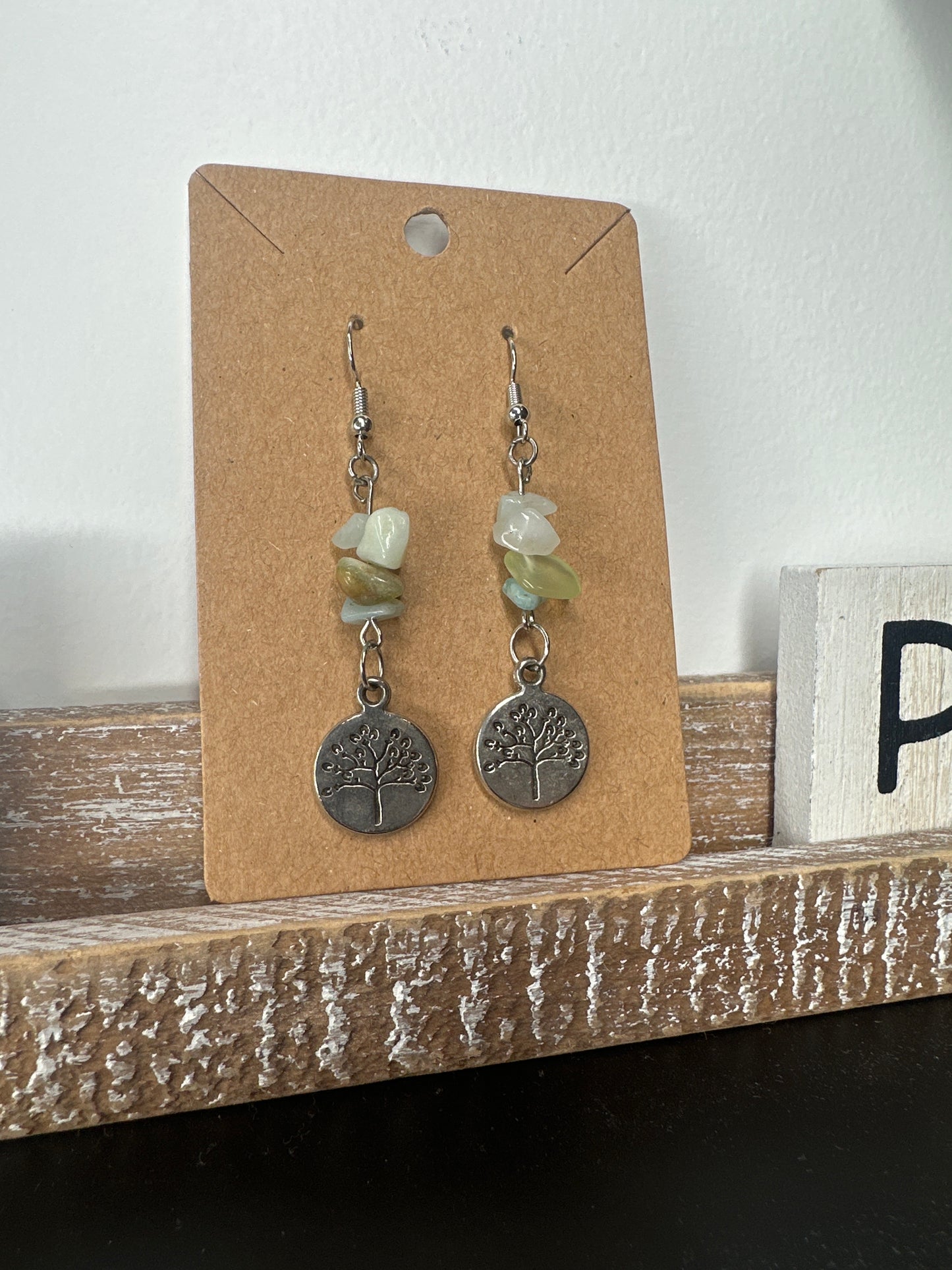 Tree Earrings #1