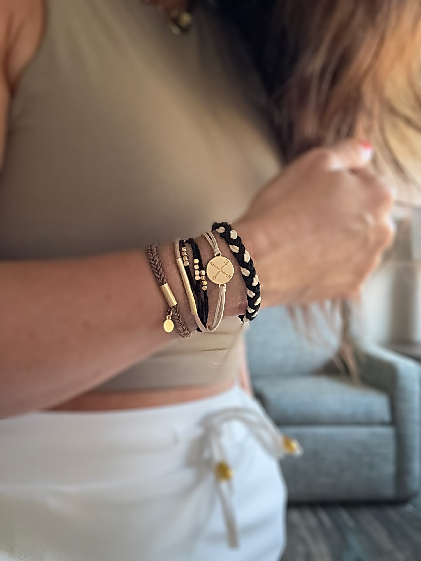 Focus: K'lani hair tie & bracelets