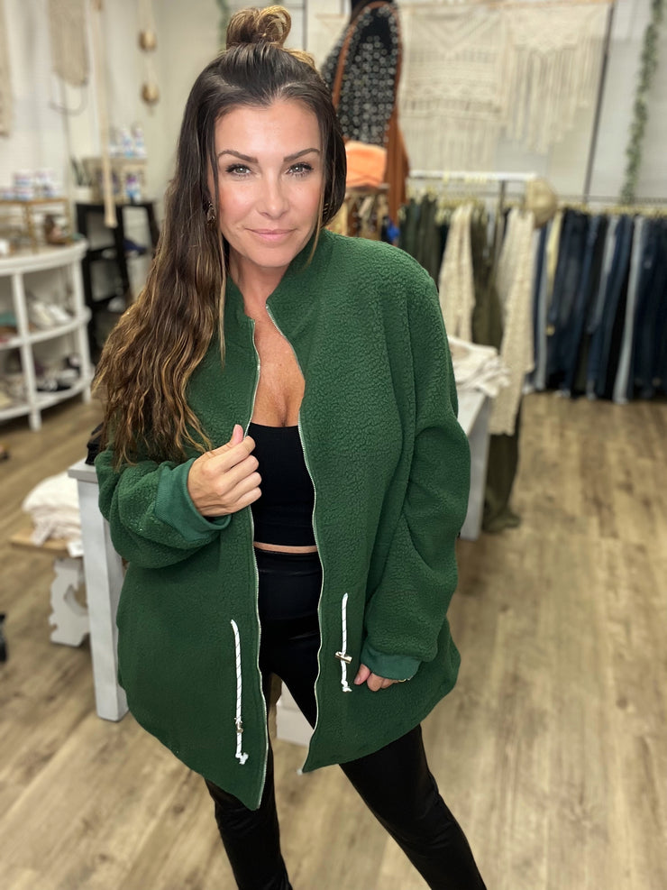 Fleece Flirt Jacket- 3 Colors