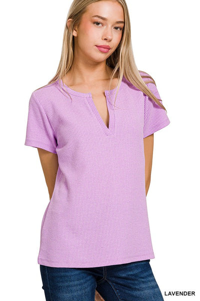 Made Easy Top- Lavender