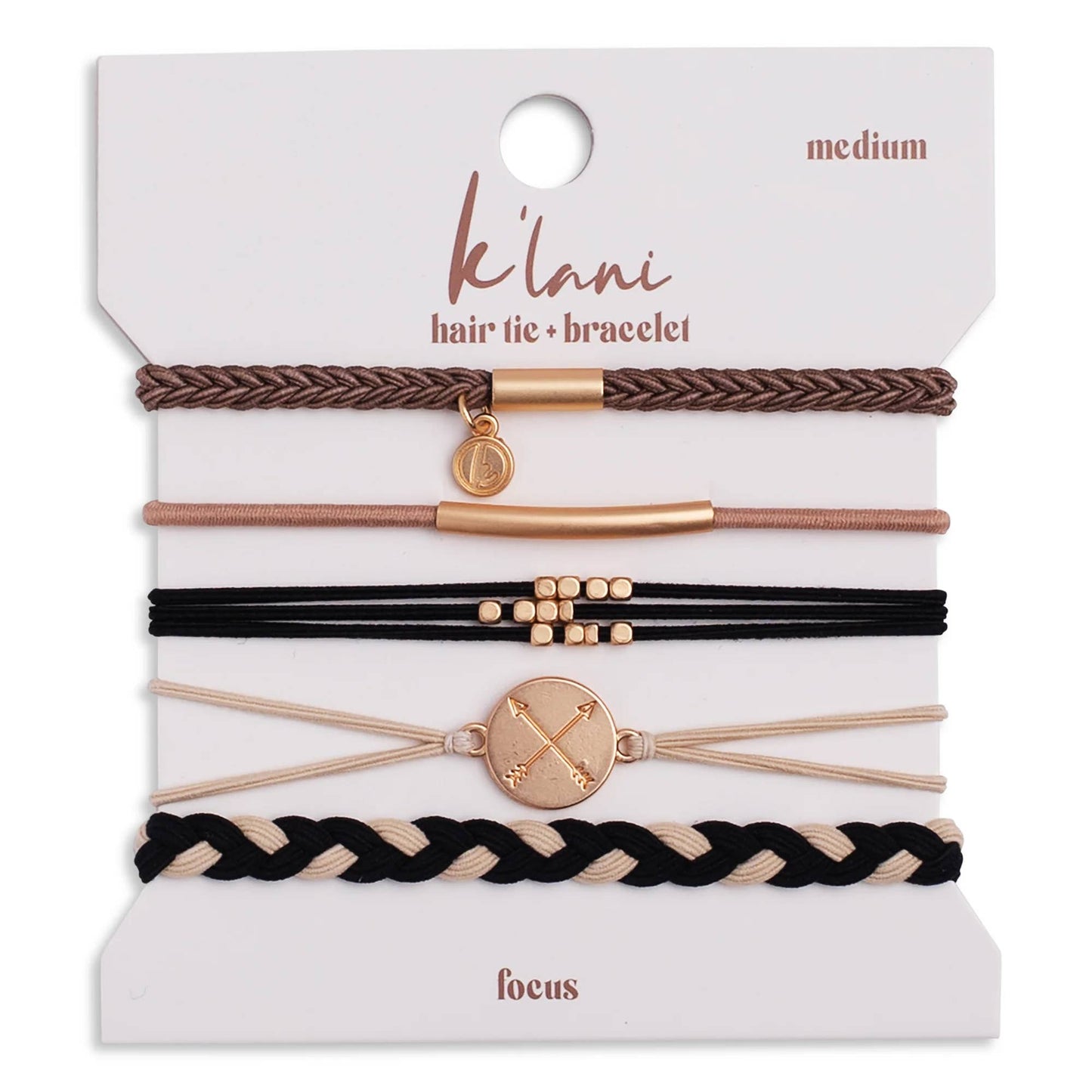 Focus: K'lani hair tie & bracelets