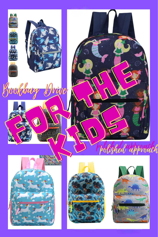 We are donating 75 Bookbags & NEED your help!