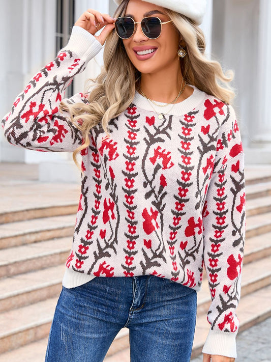 Spring is coming Sweater- 3 Colors (Pastel Yellow, Black, Scarlet)