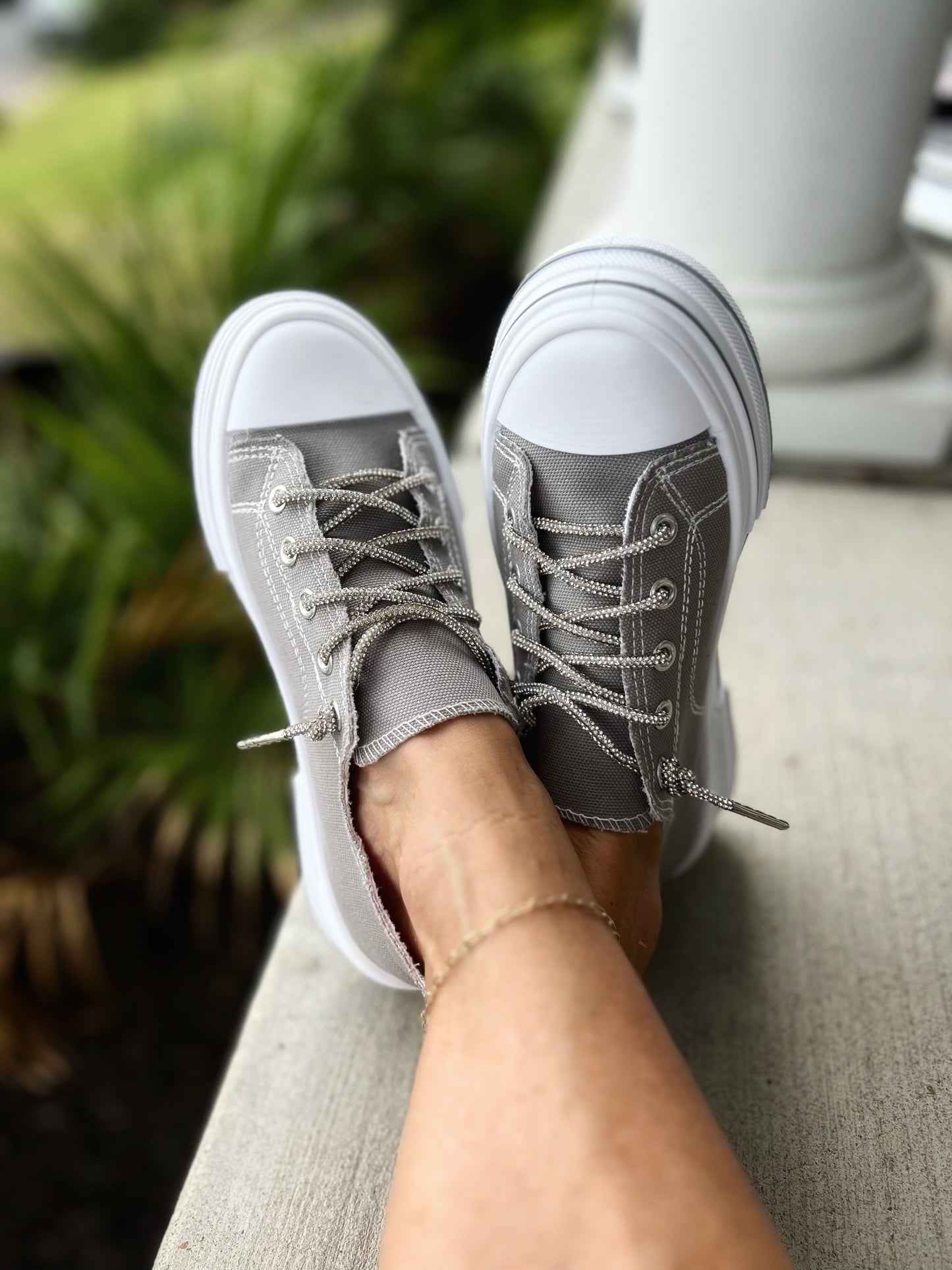 Hometown Honey Sneakers- Grey