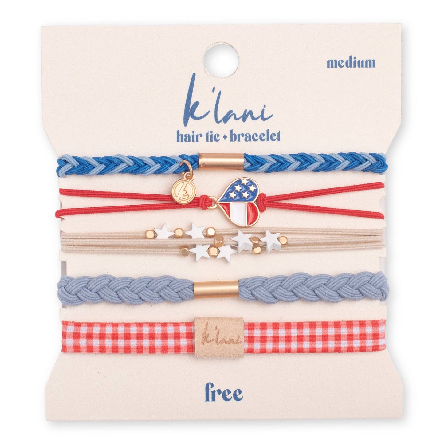 K'Lani Hair Tie/Bracelets: Free