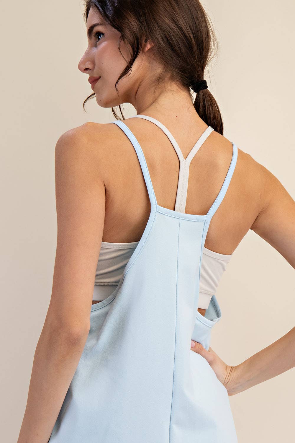 Salty Air Romper- Coastal Breeze Blue jp5085