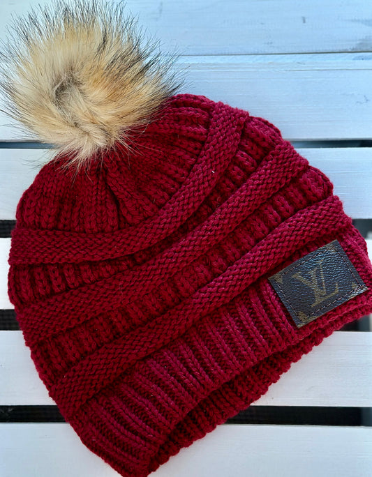 Ruby Side Patch Genuine Logo Beanie