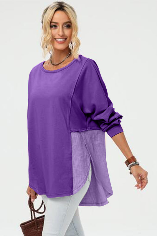 High Notes Top- 2 Colors (Purple, Black)