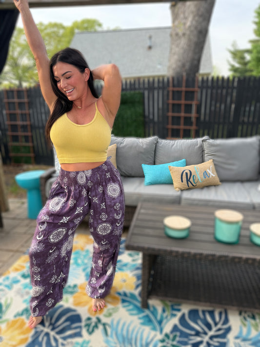 Manifest & Mimosas Pants- Sunset Amethyst (Copy) 90209