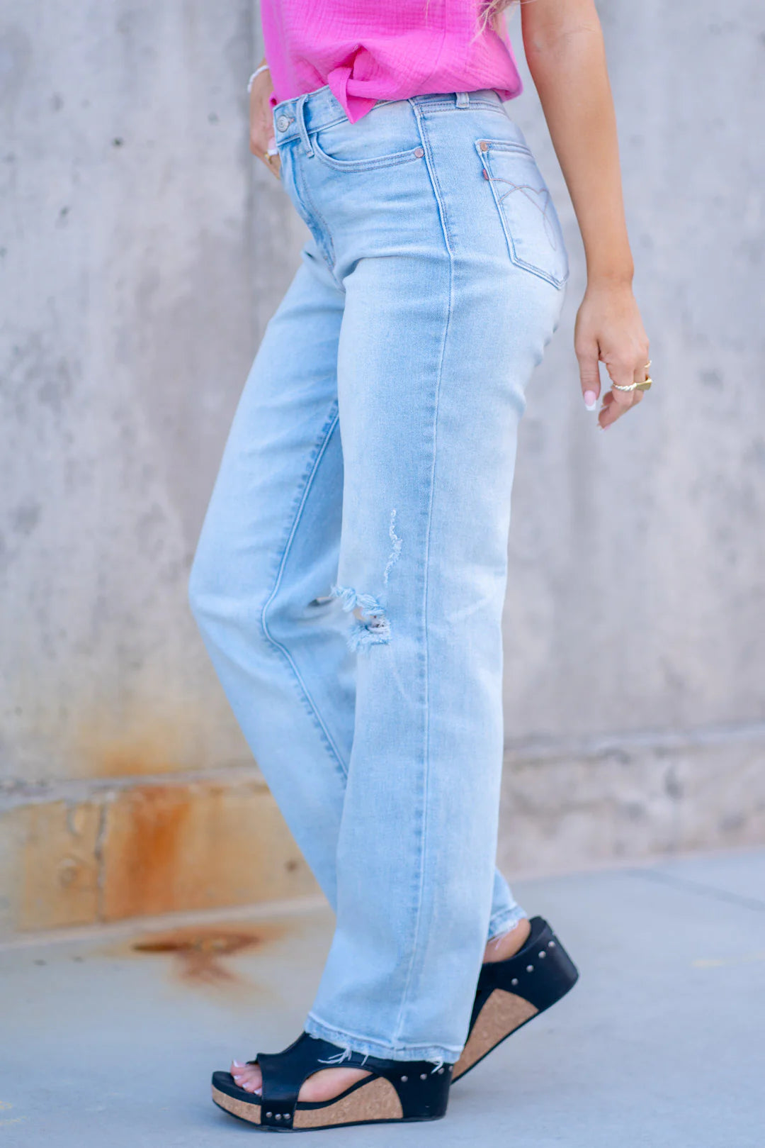 The Cheeky- Judy Blue Straight Jeans