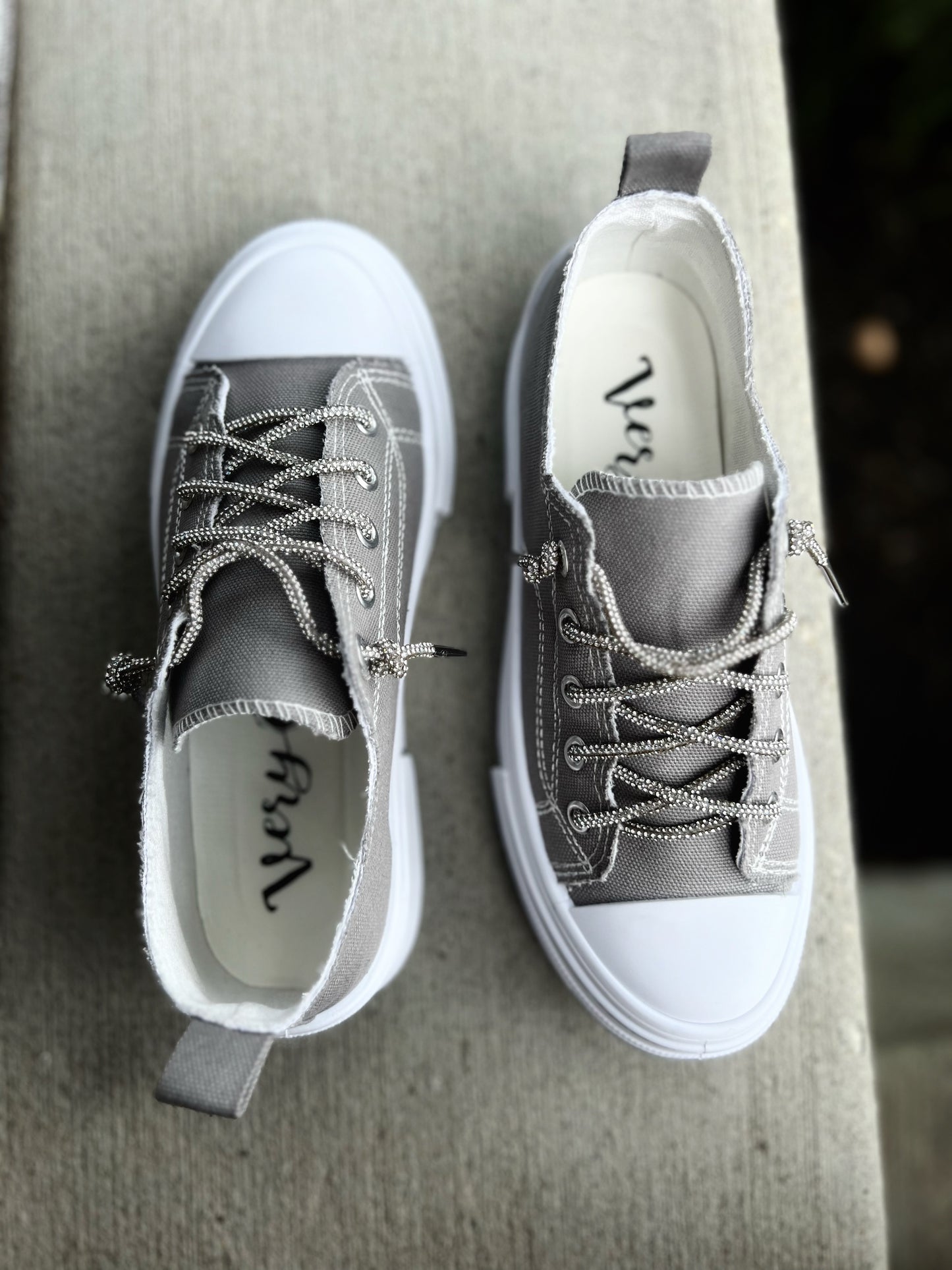 Hometown Honey Sneakers- Grey