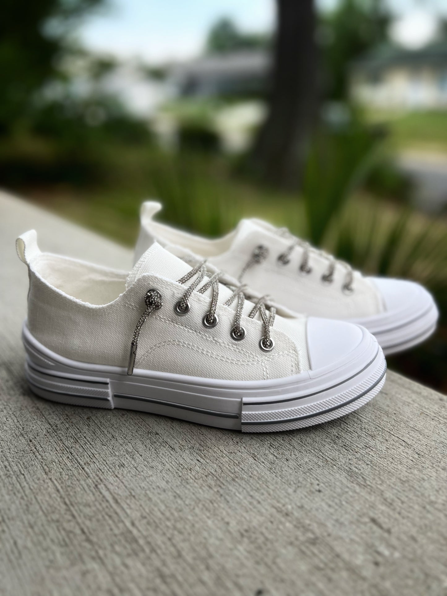 Hometown Honey Sneakers- White