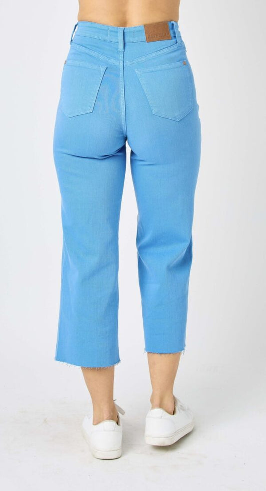 The Faith- Sky Blue Tummy Control Judy Blue Jeans