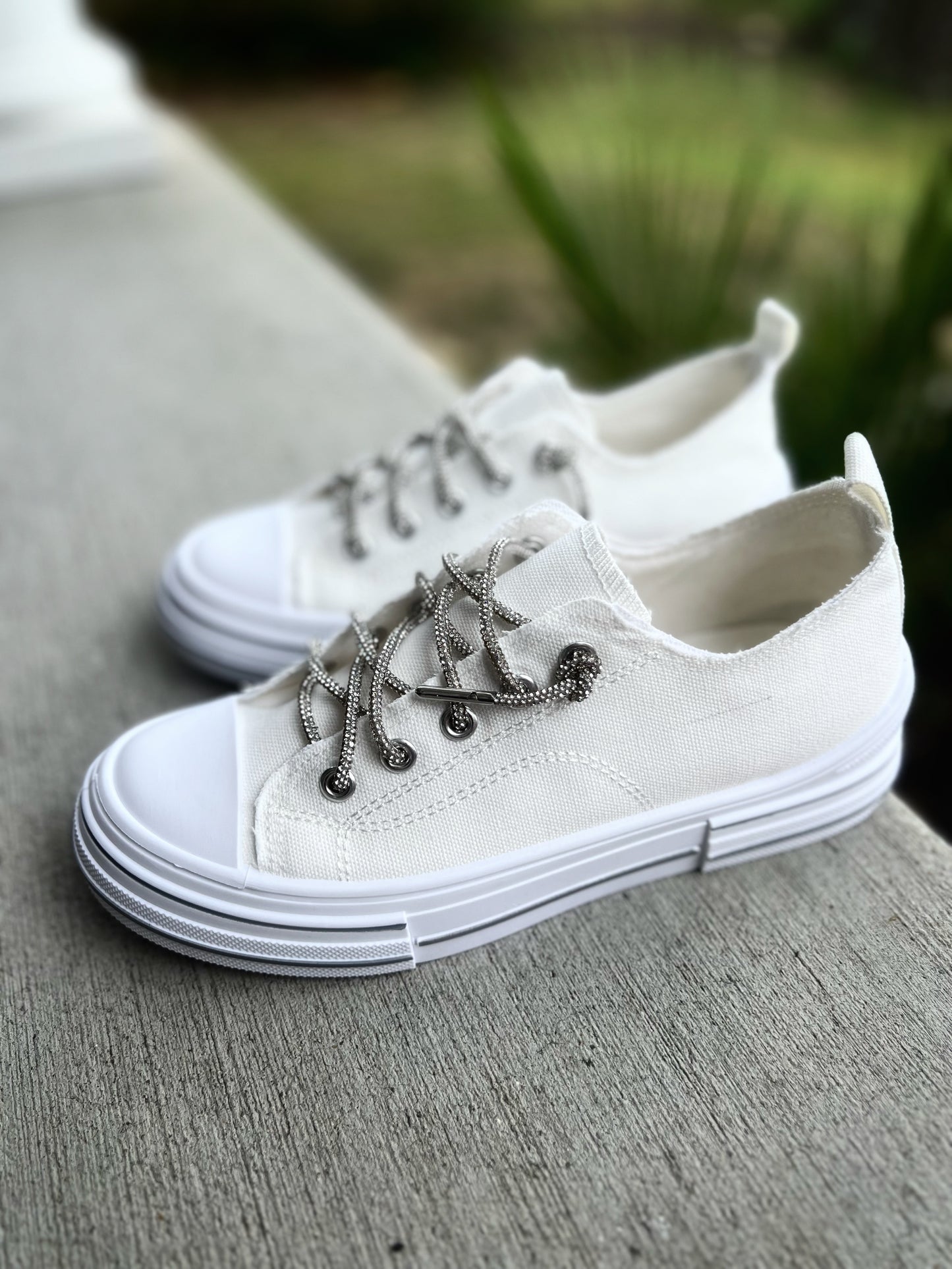 Hometown Honey Sneakers- White