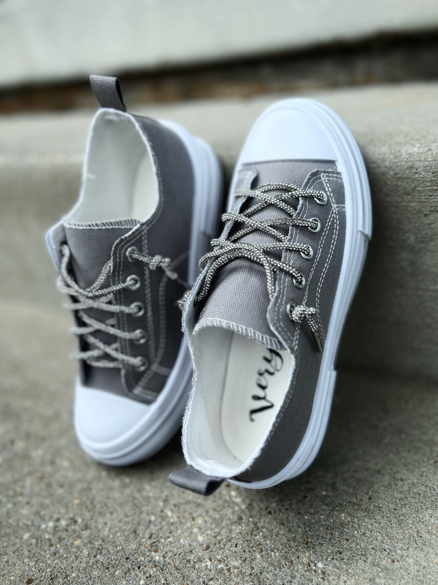 Hometown Honey Sneakers- Grey