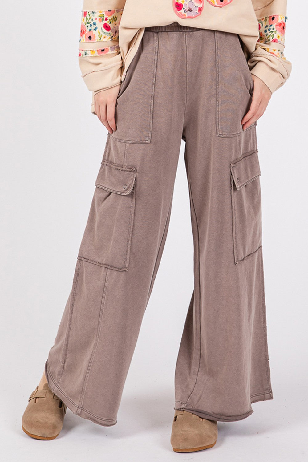 Charcoal Days Mineral Wash Pants