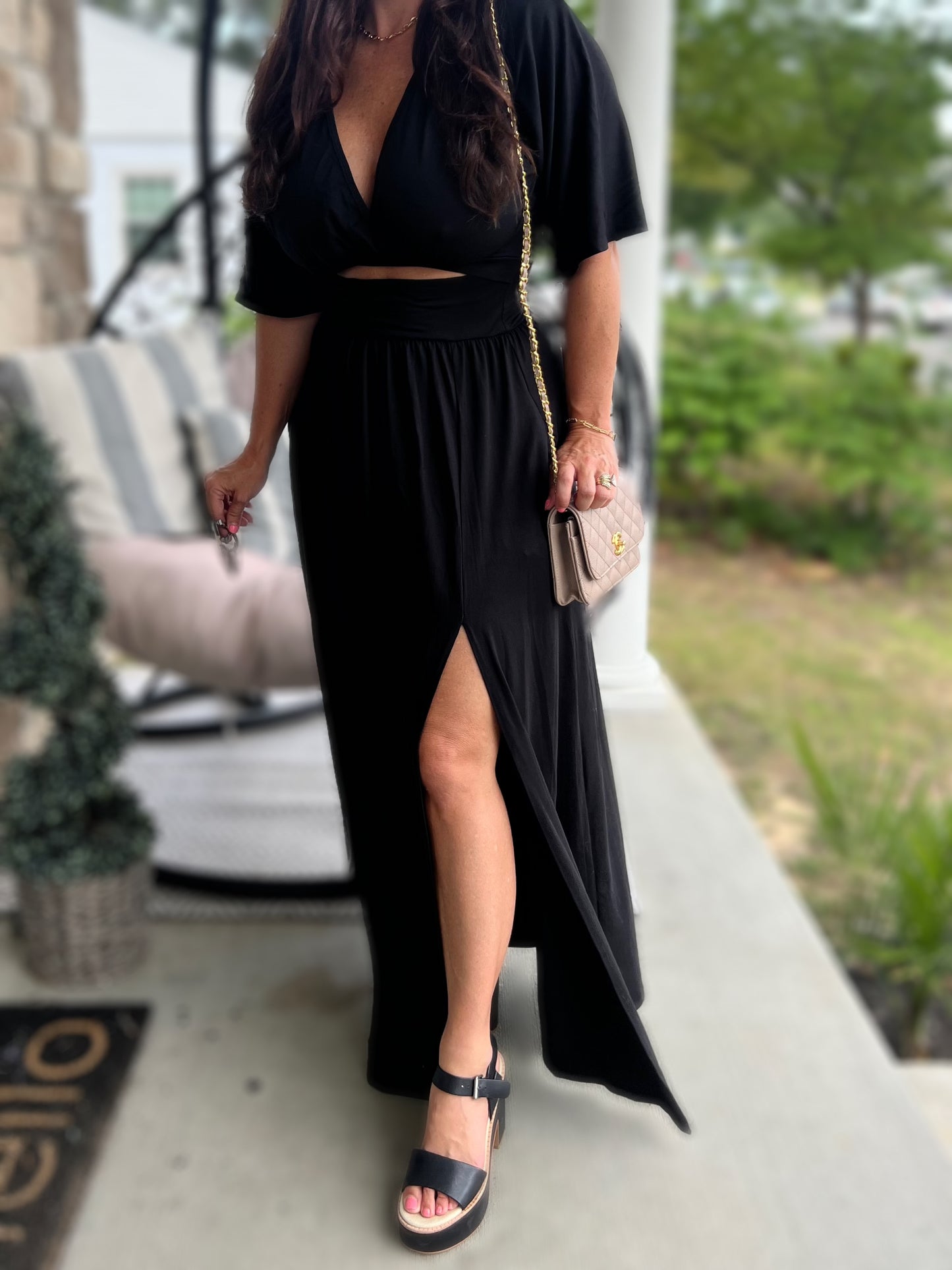 Making Moves Dress- Black