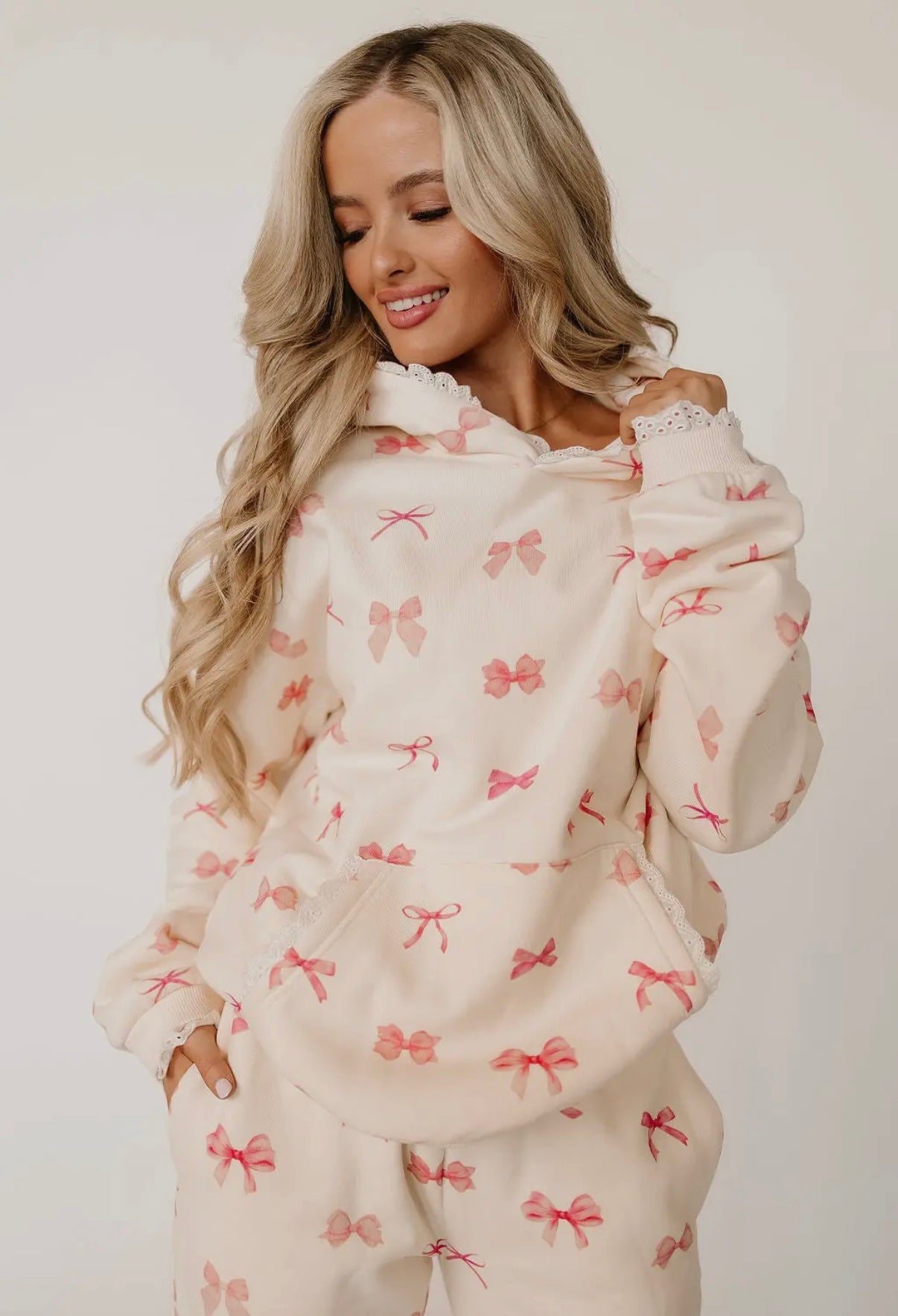 Ampersand Comfort Zone Hoodie- Pretty in Pink