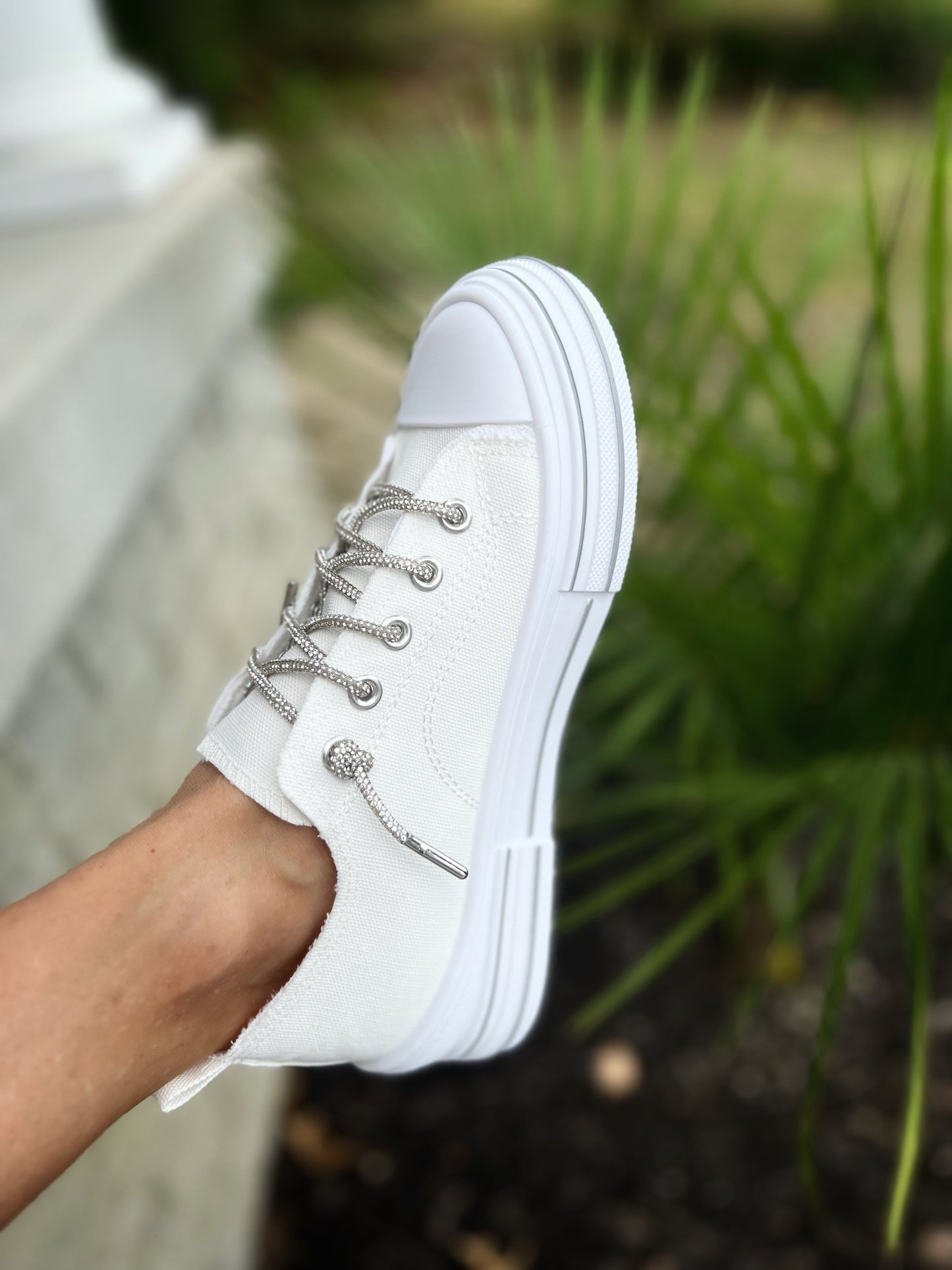 Hometown Honey Sneakers- White