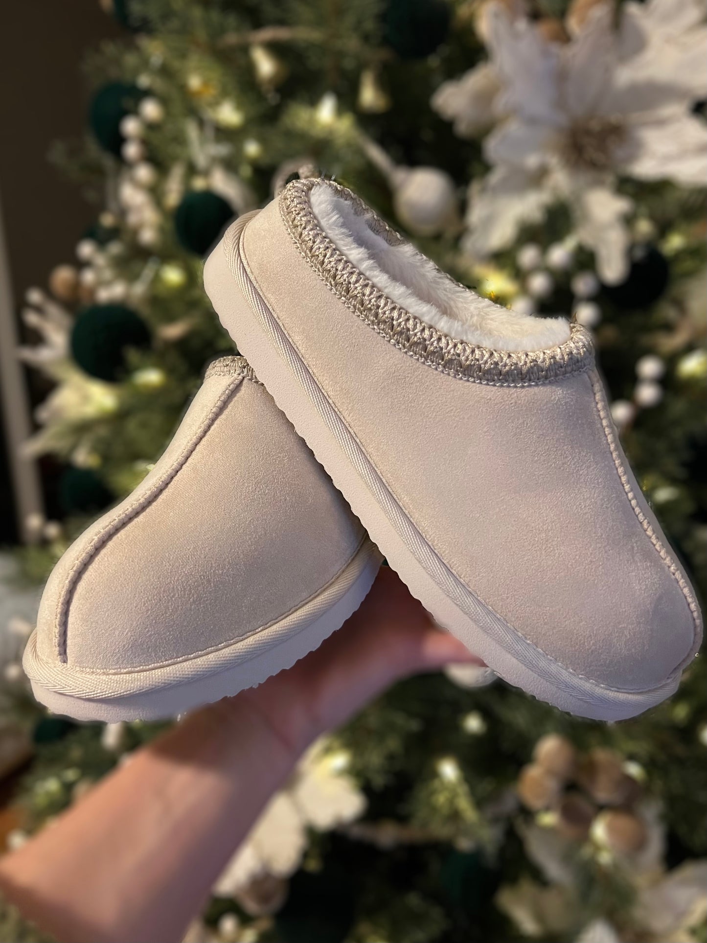 Walking Cozy Regular Slip Ons- Nude