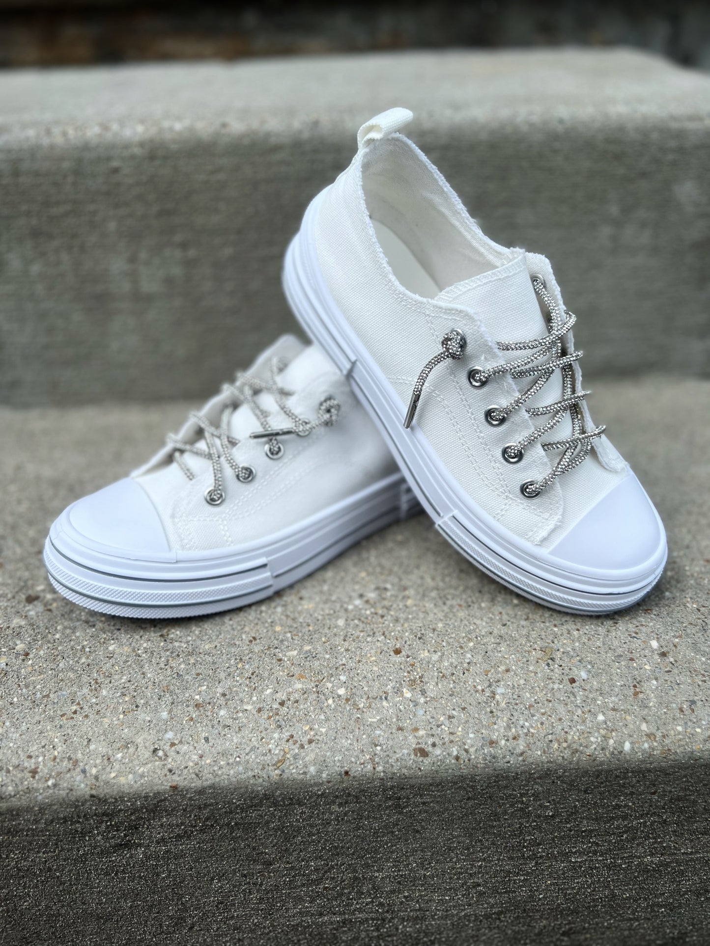 Hometown Honey Sneakers- White