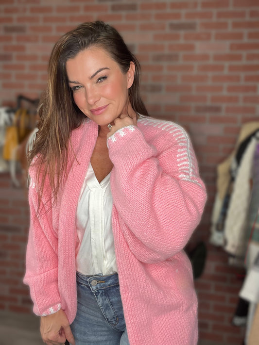 Vicenza Cardigan- 8 Colors (Tan, Yellow-Green, Hot Pink, Black, Dust Storm, Pink, Apricot, Tiffany Blue)