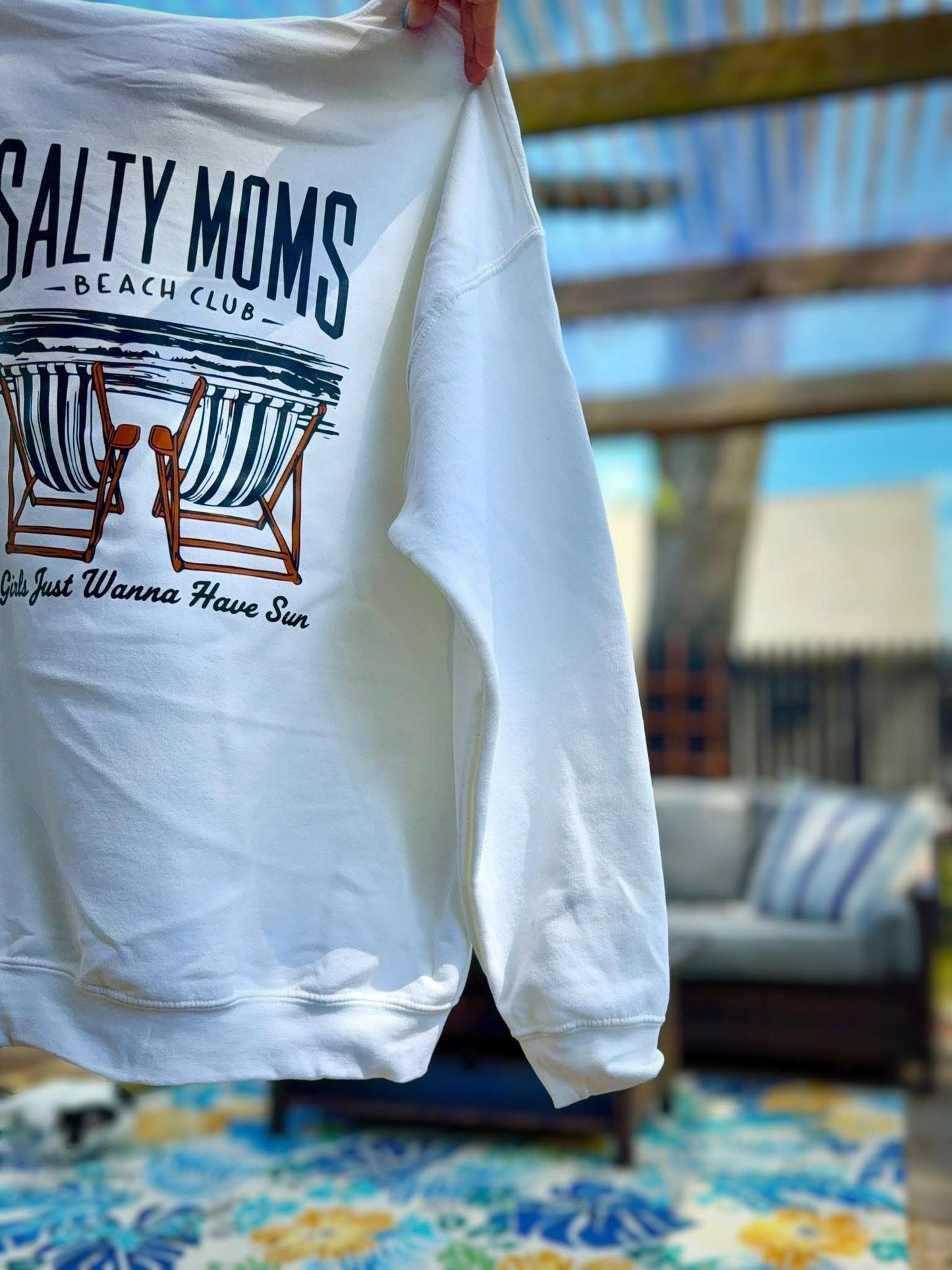 Salty Moms Beach Club Long Sleeve