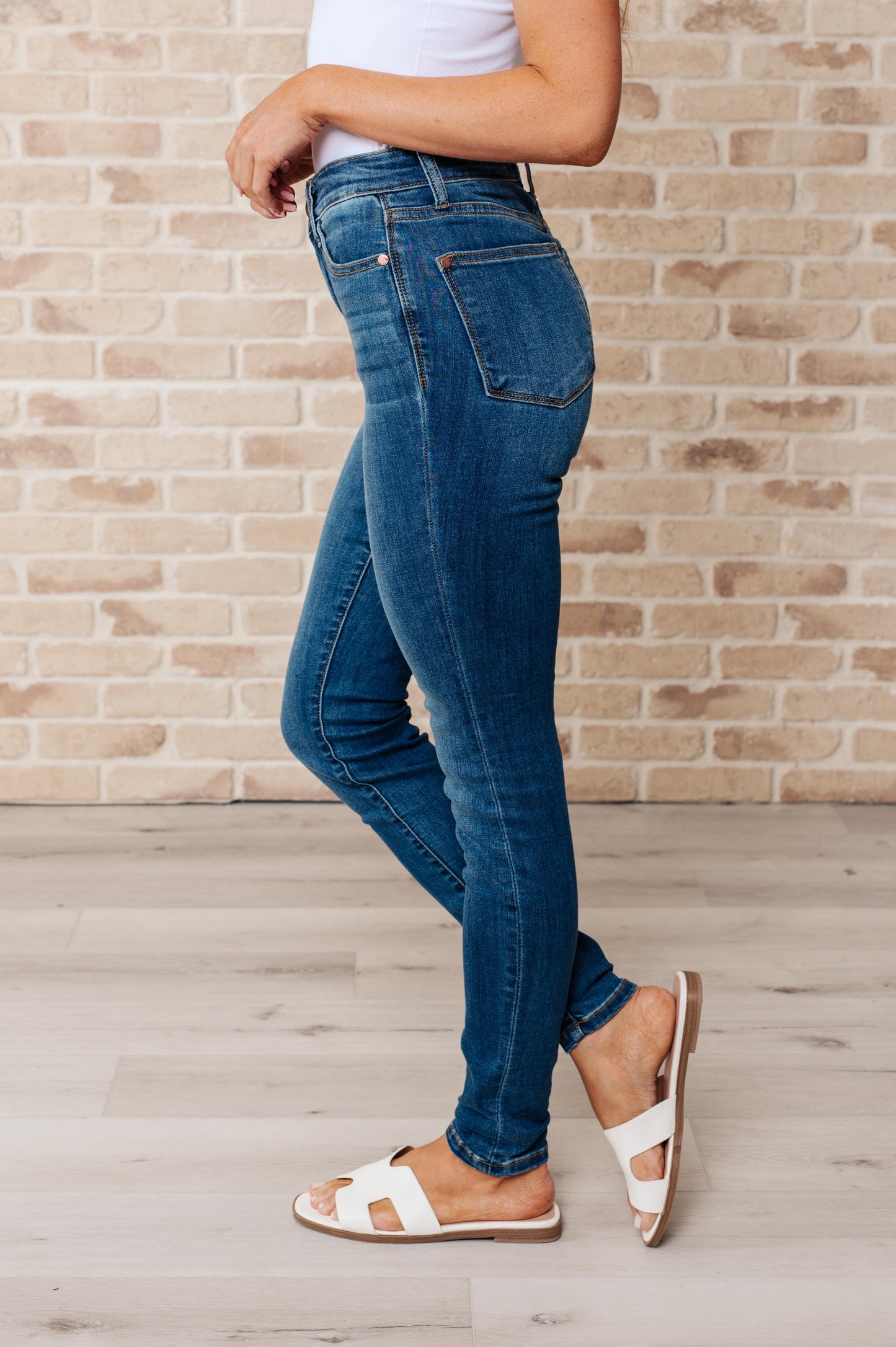 The Robison- High Rise Skinny Judy Blue Jeans