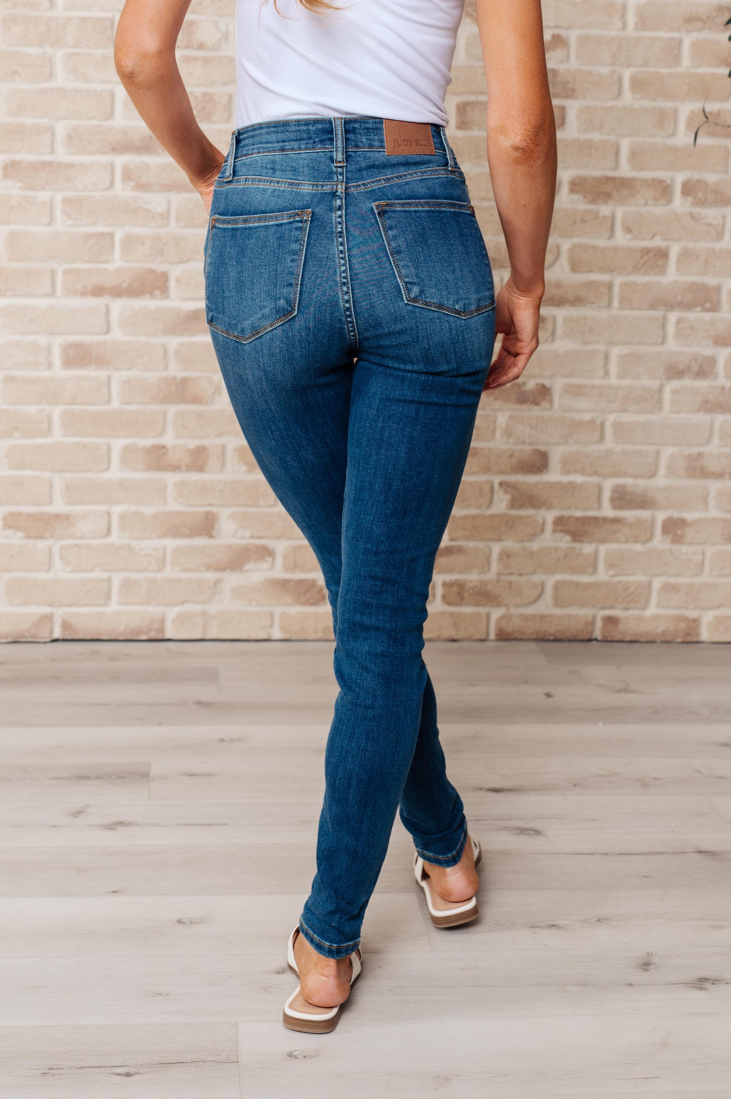 The Robison- High Rise Skinny Judy Blue Jeans